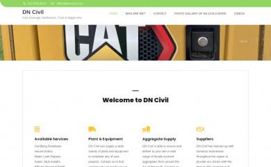 dncivil.co.nz screenshot