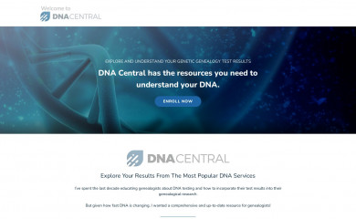 dna-central.com screenshot