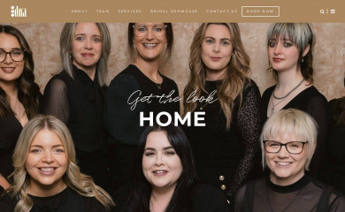 dnahairdressing.co.nz screenshot