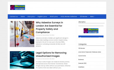 dnalyrics.com screenshot