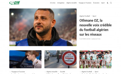 dnalgerie.com screenshot