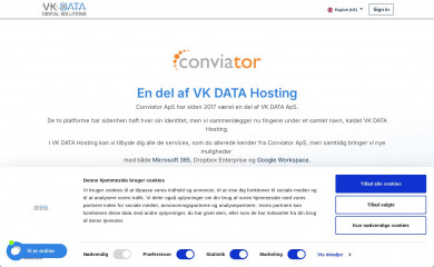 dnsatconviator.com screenshot