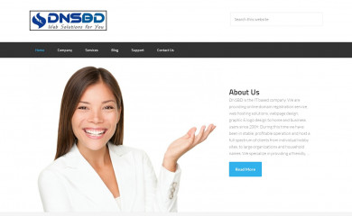 dnsbd.com screenshot