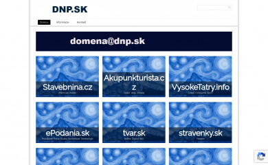 dnp.sk screenshot