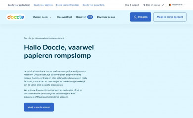doccle.be screenshot