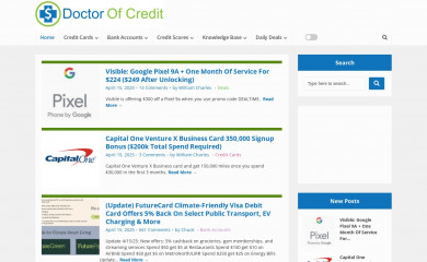 doctorofcredit.com screenshot