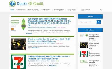 doctorofcredit.com screenshot