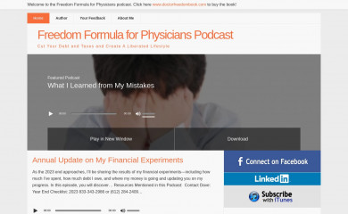 doctorfreedompodcast.com screenshot