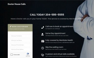 doctorhousecalls.ca screenshot