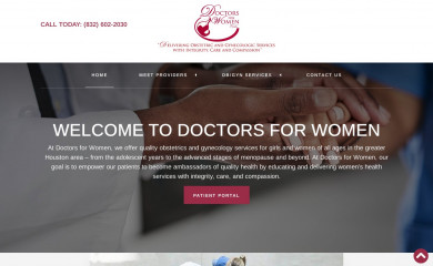 doctorsforwomenpllc.com screenshot