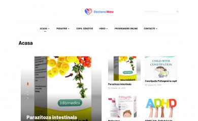 doctorulmeu.md screenshot