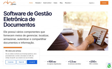docxpress.com.br screenshot