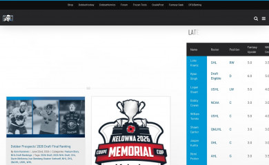 dobberprospects.com screenshot