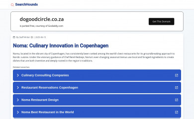 dogoodcircle.co.za screenshot