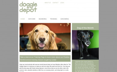 doggiedepot.com screenshot