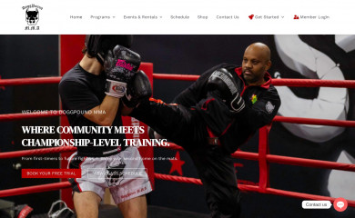 doggpoundmma.ca screenshot