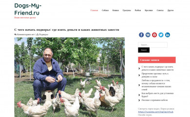 dogs-my-friend.ru screenshot