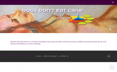 dogsdonteatcake.com.au screenshot