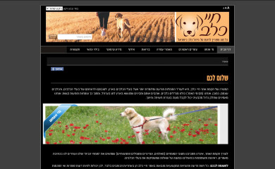 dogslife.org.il screenshot