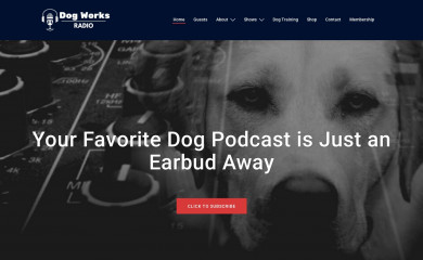 dogworksradio.com screenshot