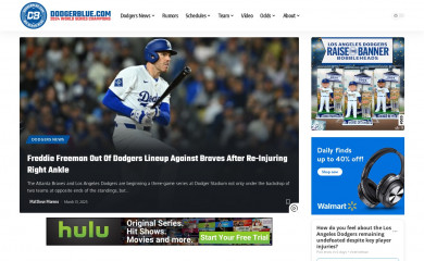 dodgerblue.com screenshot