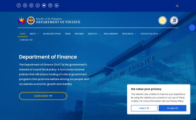 dof.gov.ph screenshot