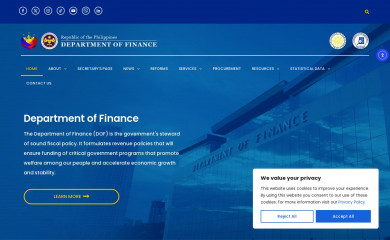 dof.gov.ph screenshot