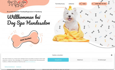 dog-spa.de screenshot