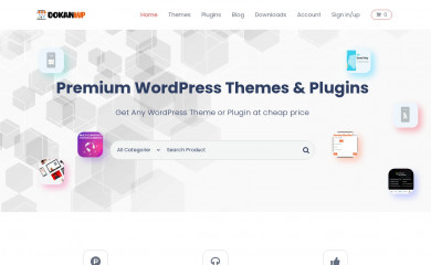 dokanwp.com screenshot