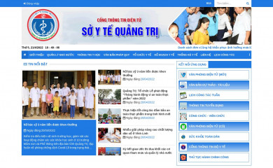 dohquangtri.gov.vn screenshot