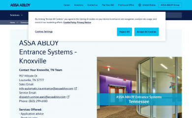 doorwayservice.com screenshot