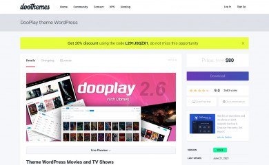 https://doothemes.com/items/dooplay/ screenshot