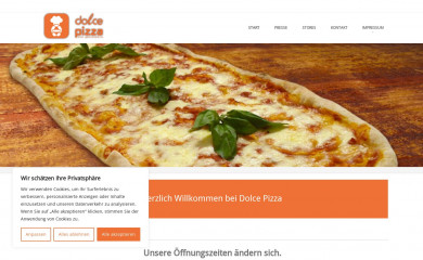 dolce-pizza.de screenshot