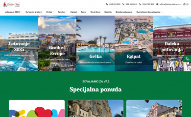 dolcevitatravel.rs screenshot