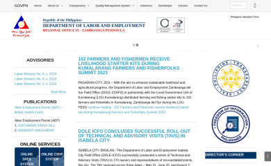 dole9portal.com screenshot