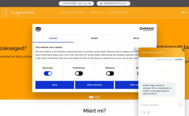 dolgozatiras.eu screenshot