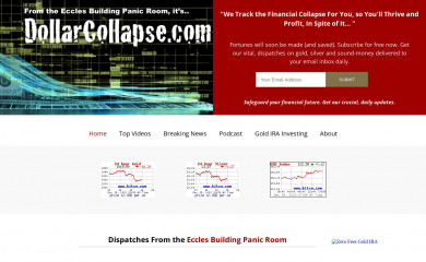 dollarcollapse.com screenshot