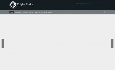dolphin-marine.net screenshot