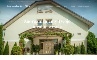dom-weselny-stary-mlyn.pl screenshot