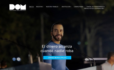 dom.gob.sv screenshot