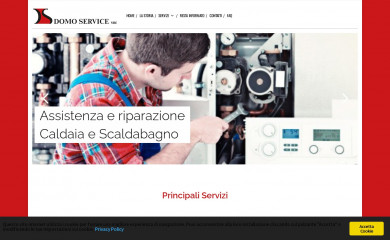 domoservicesnc.it screenshot