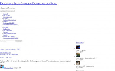domaine-du-parcs.fr screenshot