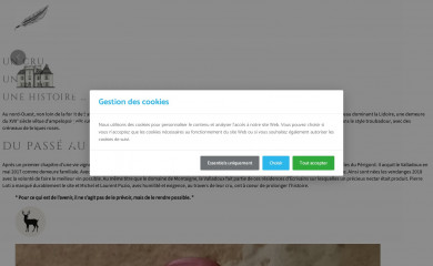 domainedelecrivain.fr screenshot