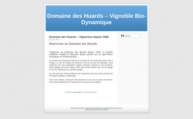 domainedeshuards.com screenshot