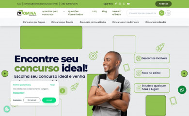 dominaconcursos.com.br screenshot
