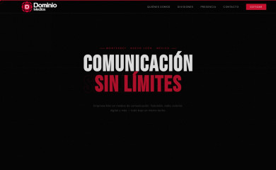 dominiomedios.com screenshot