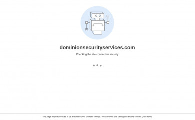 dominionsecurityservices.com screenshot