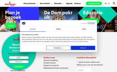 domtoren.nl screenshot