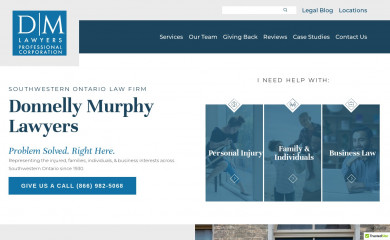 donnellymurphy.com screenshot