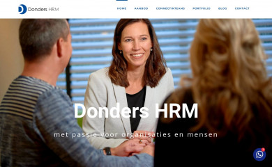 dondershrm.nl screenshot
